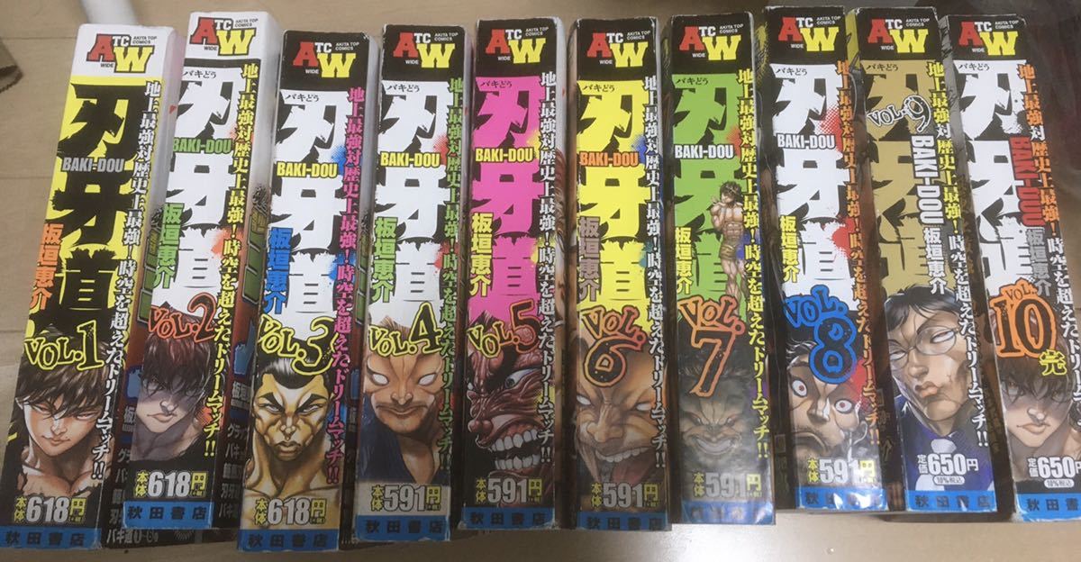 刃牙道 全巻 コンビニ版(全巻セット)｜売買されたオークション情報 