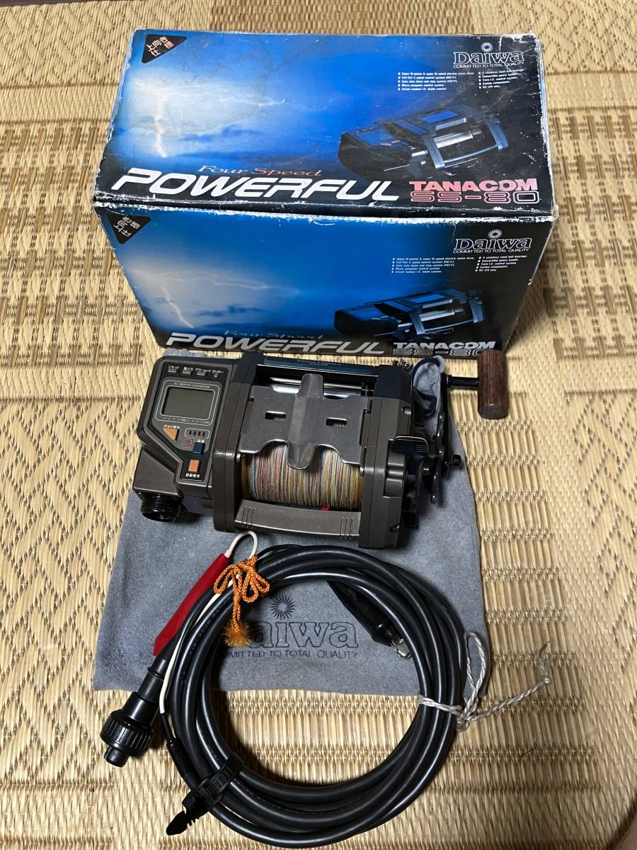 DAIWAPOWERFUL TANACOM SS-80電 動リール Daiwa POWERFUL TANACOM SS