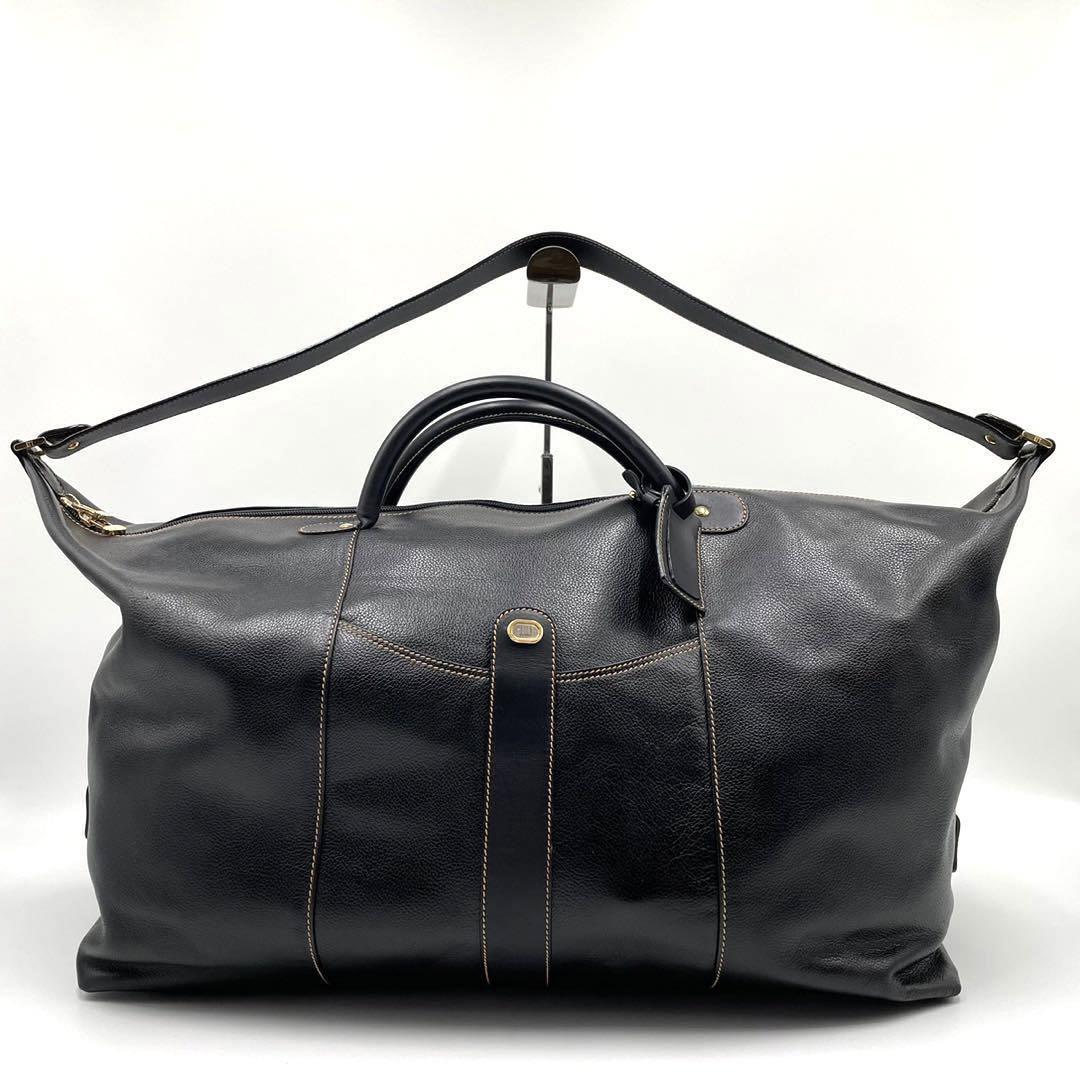 ダンヒル Dunhill バッグ ボストンバッグ トラベルバッグ ダーク