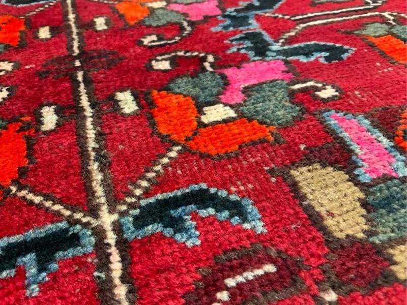 189×77cm【パキスタン手織り絨毯　ランナー】 ペルシャ絨毯 189×77cmパキスタン手織り絨毯 ランナー ペルシャ絨毯 189×77cm