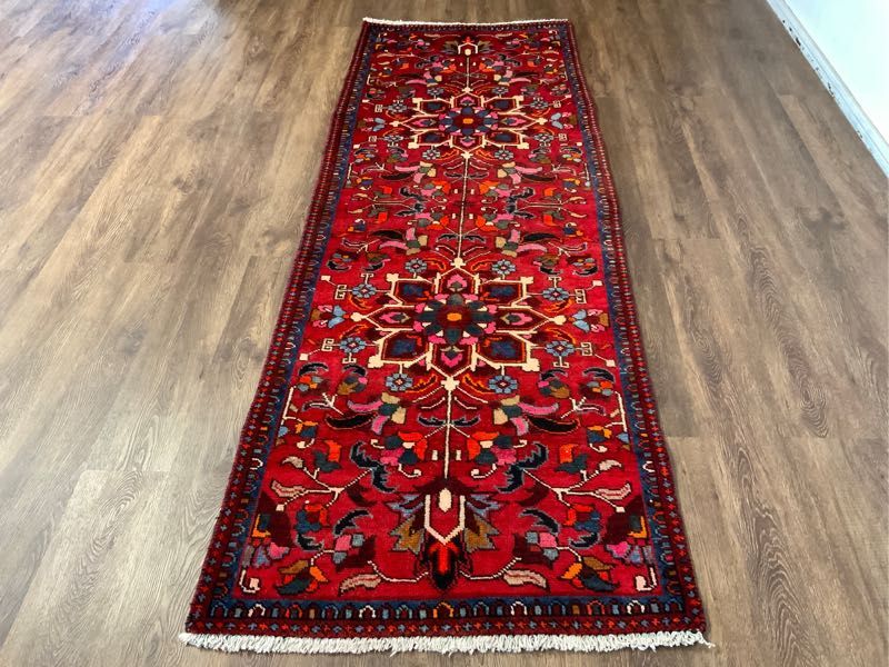 189×77cm【パキスタン手織り絨毯　ランナー】 ペルシャ絨毯 189×77cmパキスタン手織り絨毯 ランナー ペルシャ絨毯 189×77cm
