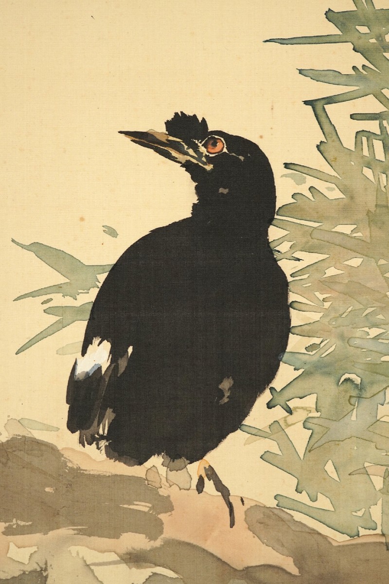 竹内栖鳳 - 橋本関雪 雪中乱鴉図 古美術瀬戸 | 日本画家 「竹内栖鳳 雪中喋雀 瀑布 短冊」共箱 Yahoo!オークション 真作掛軸「竹内栖鳳 : 掛け軸」の落札相場・落札価格 真作□橋本関雪□小槌図□新南画と呼ばれる作風を確立した画家