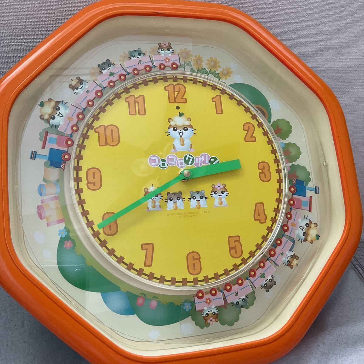 コロコロクリリン 掛け時計 激レア 当時品 平成レトロ サンリオ 2002年