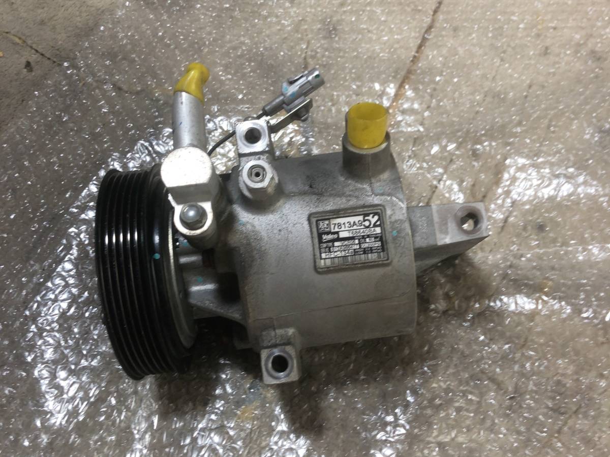 動作確認済み B21A デイズ ルークス エアコン コンプレッサー H31年式 24，318km 7813A952 Valeo B21W B11W B11A