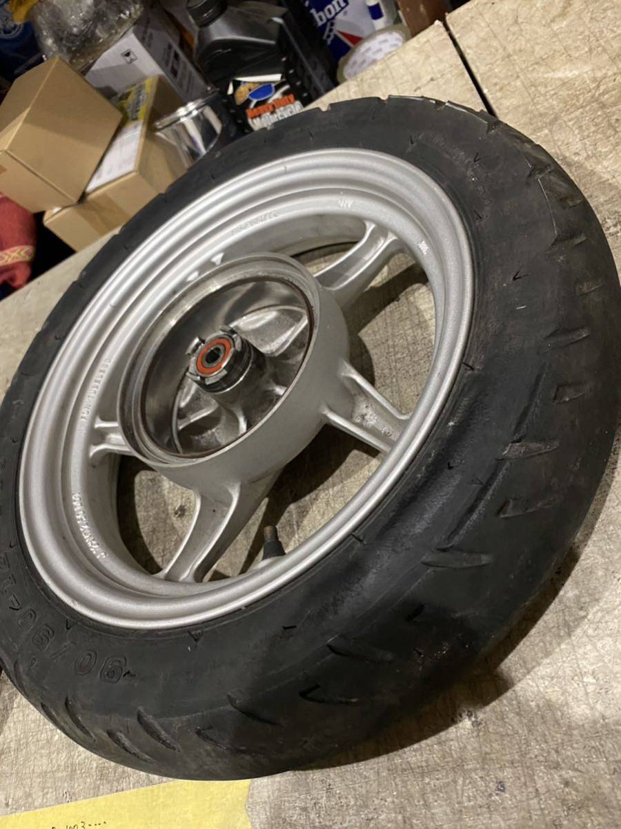 ベンリィ50 AA03-10133～純正フロントホイールセット！ 即決 ベンリィ