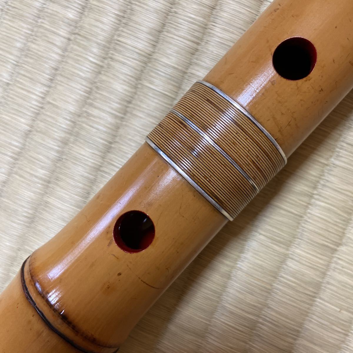 尺八 1尺9寸管 精華銘 尺八 値下げ 一尺九寸