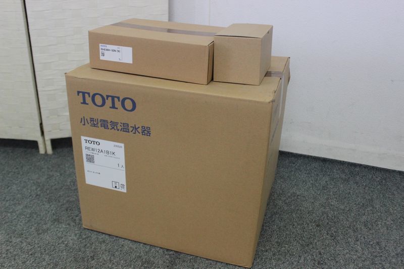 N23034G2010）新品 TOTO 電気温水器 REW12A1B1K (100V) 湯ぽっと 12L