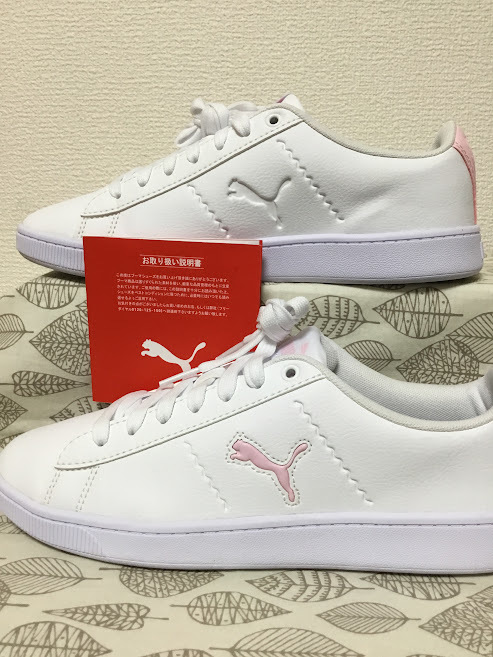 ◎美品 送料込◆23.5 プーマ PUMA スニーカー 白 08◆0801