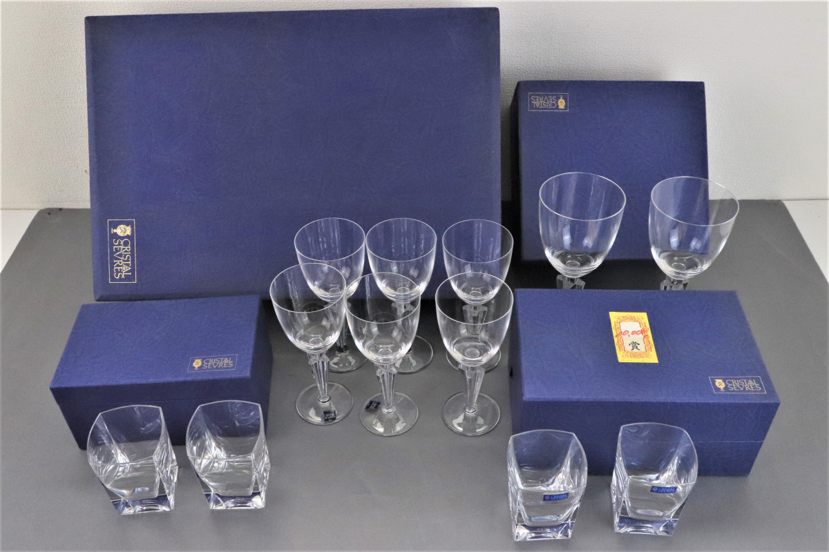 新作，お買い得 食器12点まとめ CRISTAL SEVRES クリスタルセーブル ワイングラス コップ 洋食器 食器 お洒落 010FONY15(クリスタルガラス)｜売買されたオークション情報、yahooの商品情報をアーカイブ公開 - オーク クリスタルガラス