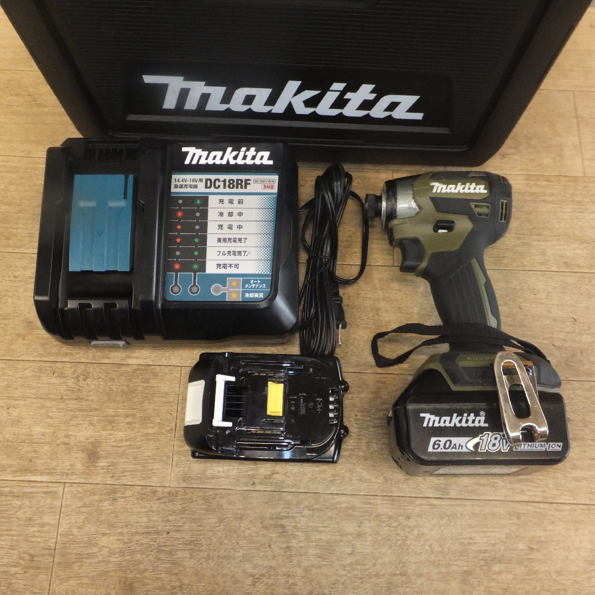 キレイ★マキタ makita 充電式インパクトドライバ TD173DXO オリーブ 18V★