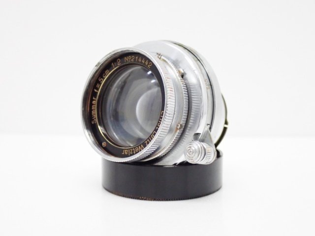 Ernst Leitz Wetar Summar 50mm f2 Mマウント改造 Leitz Summar 50mm