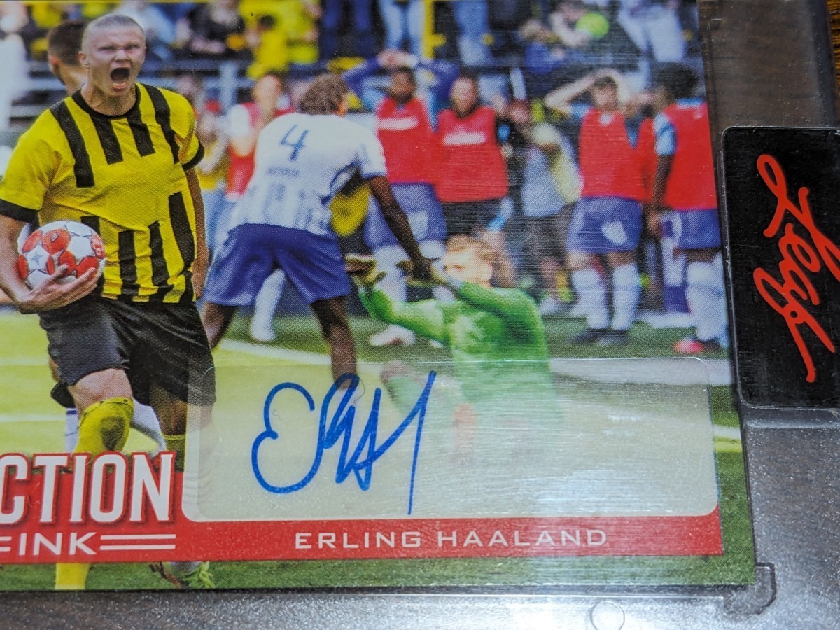 2022 LEAF PRO SET SPORTS ACTION INK ハーランド/Erling Haaland 直筆 