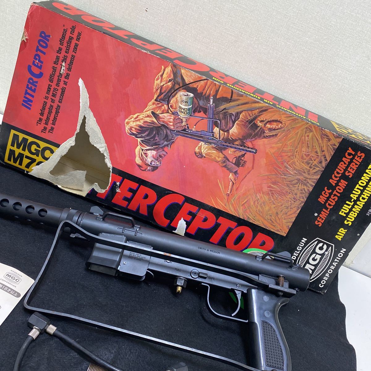 MGC M76 インターセプター ガスガン ジャンク S&W