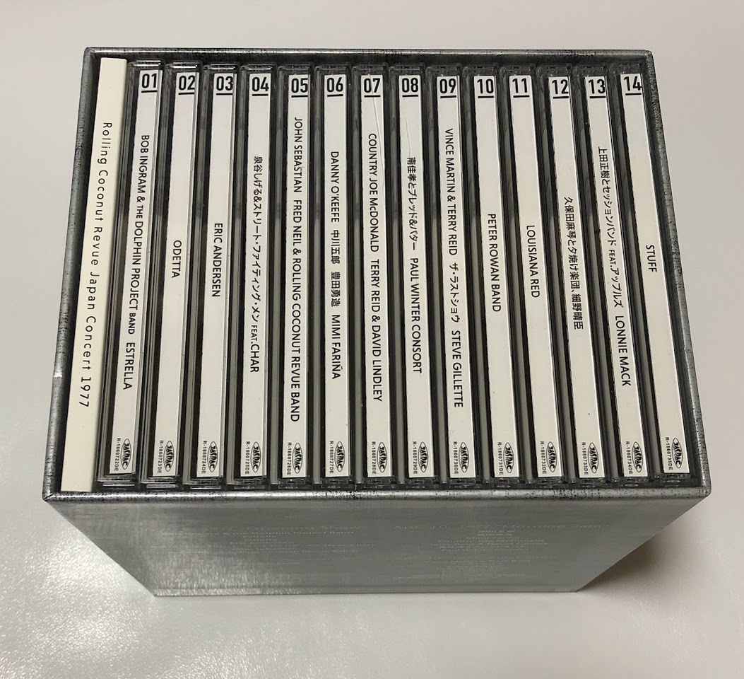 Rolling Coconut Revue Japan Concert 1977 CD-BOX 14枚組 ☆即決