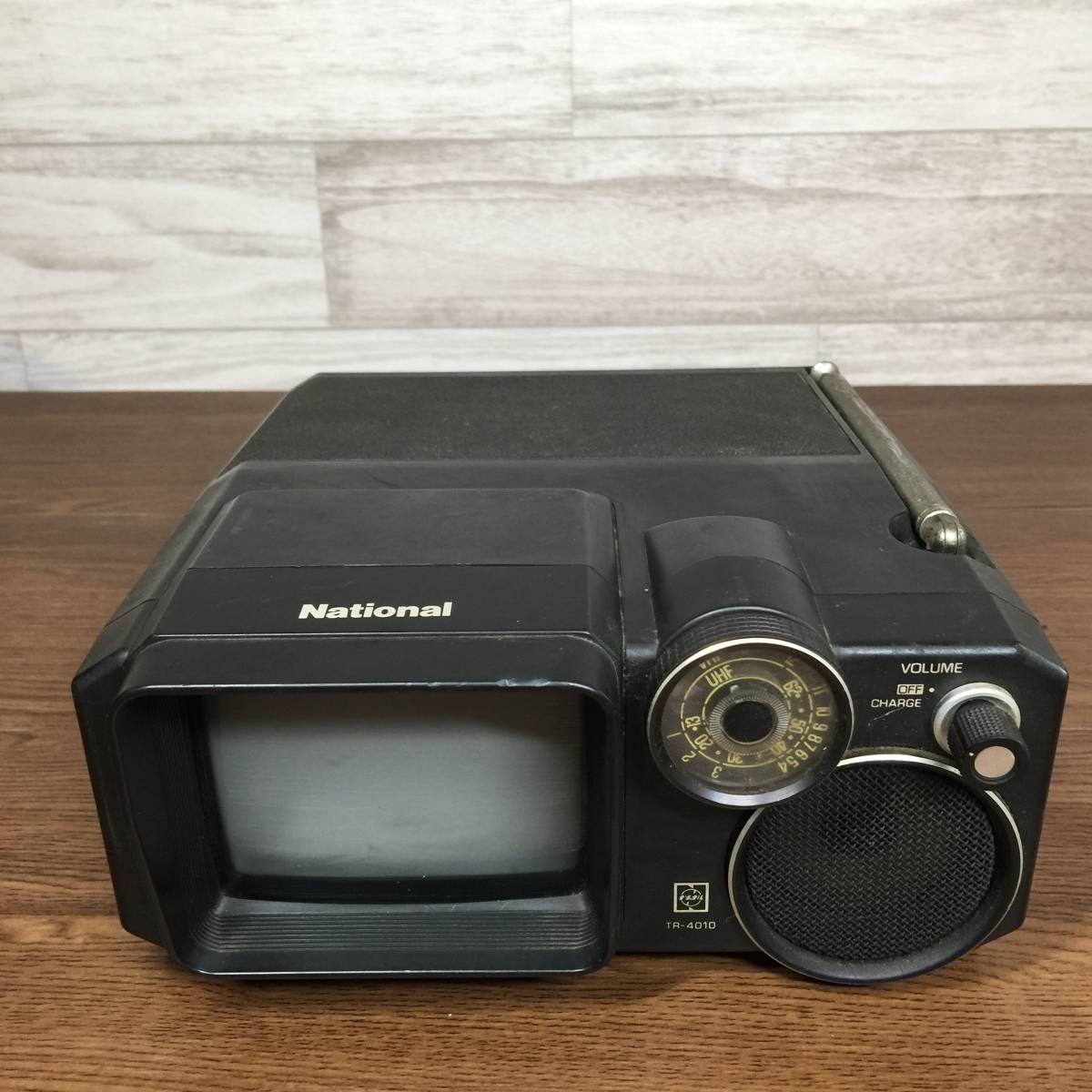 ジャンク品』National ナショナル白黒テレビ TR-4010 本体のみ 現状品