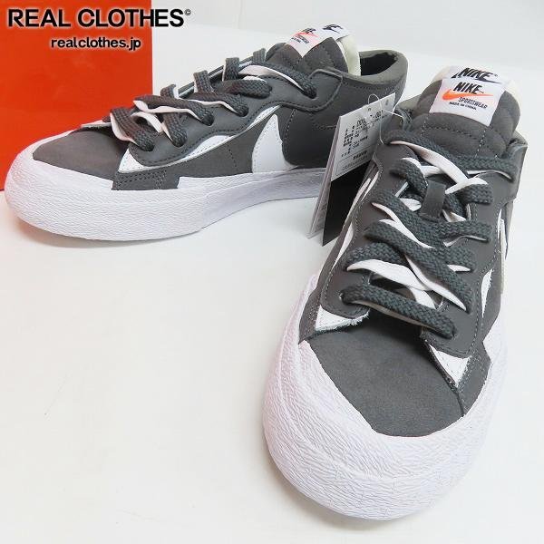 NIKE×SACAI/ナイキ×サカイ BLAZER LOW IRON GREY ブレーザー ロー アイアングレー DD1877-002 27 /080