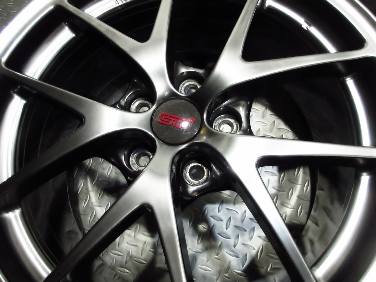 ほぼ WRX STI 純正 BBS SU003 FORGED 鍛造 18インチ 8.5J+55 PCD114.3 