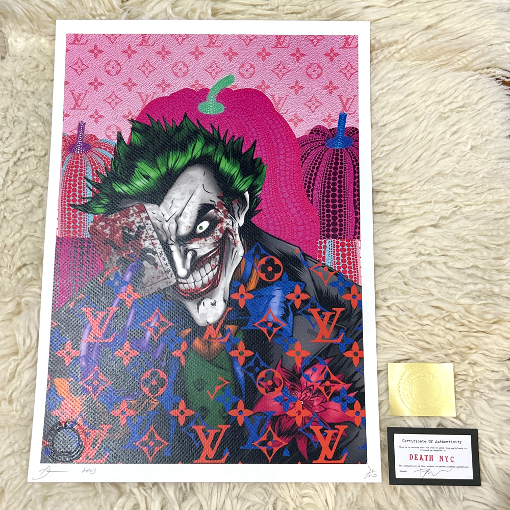 世界限定100枚 DEATH NYC ジョーカー JOKER 草間彌生 かぼちゃ