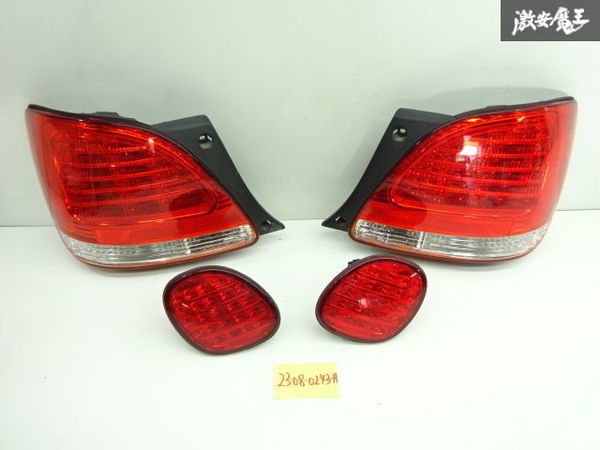 アリスト　JZS160 JZS161 DEPO LED 後期　テールランプ　ジャンク アリスト JZS161 DEPO レンズ 廃番希少!!DEPO サイド