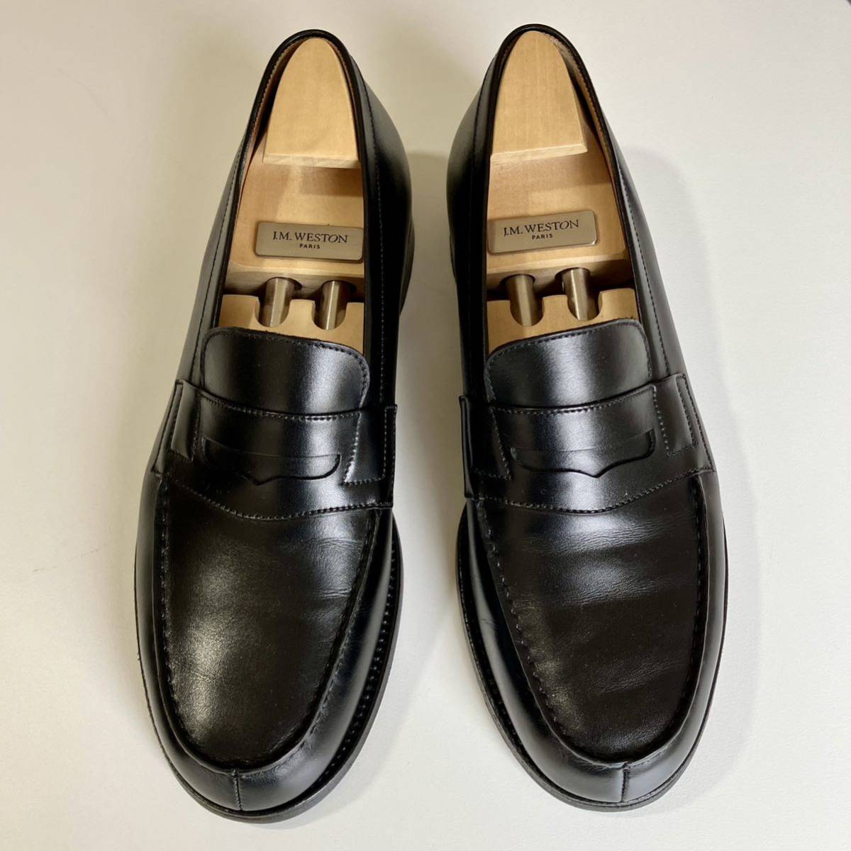J.M.Weston 180 Black 6C 純正Shoe Tree付属