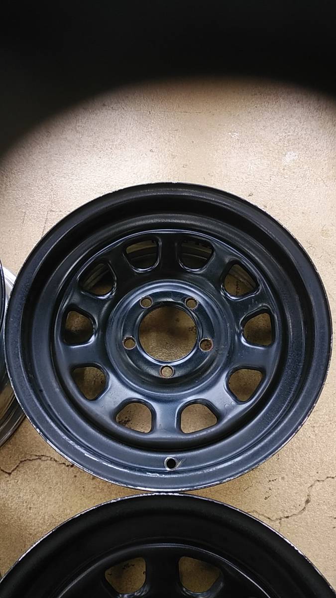中古ホイール デイトナ？【15×7 +25位 114.3-5穴】4枚