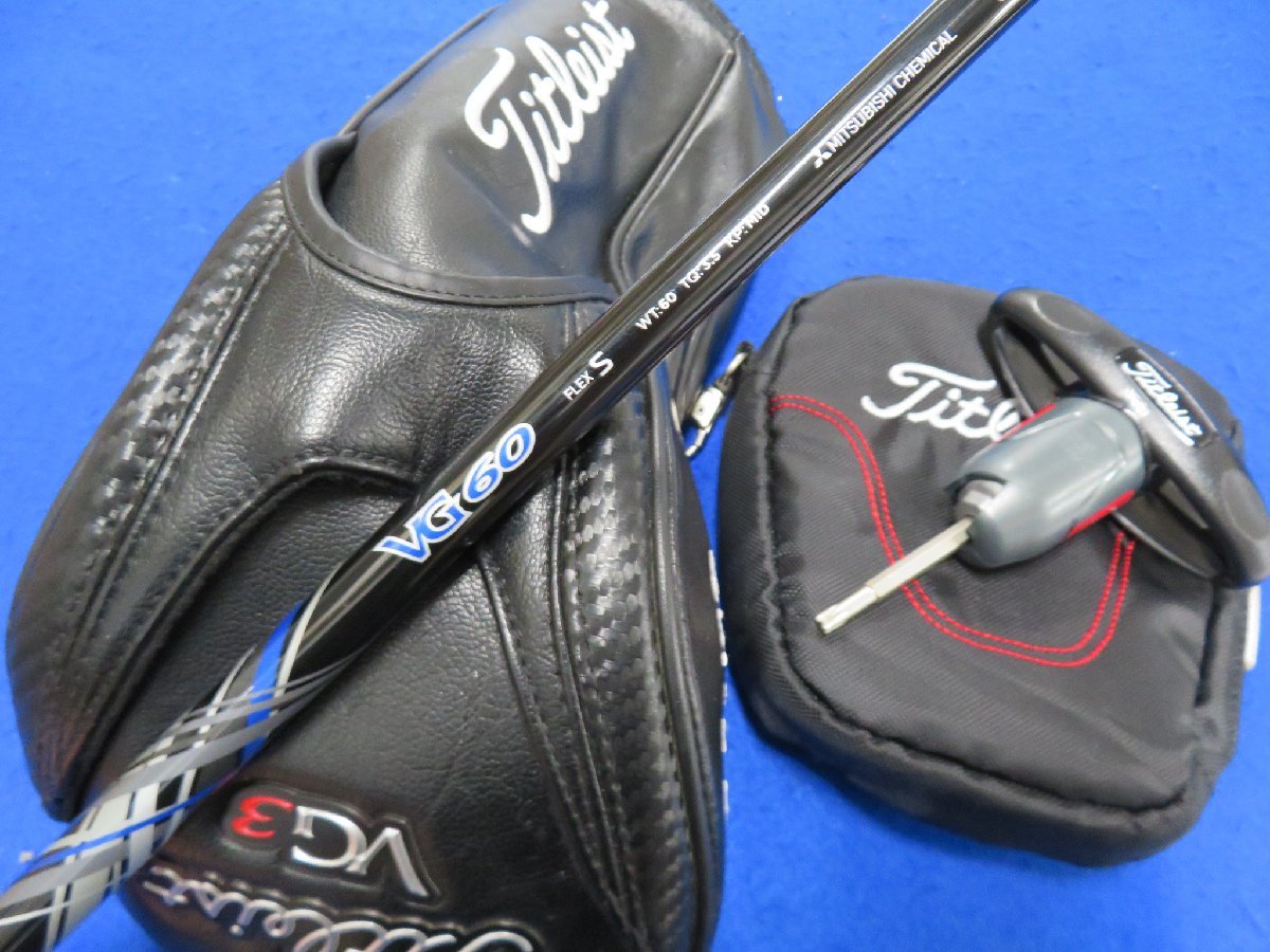 中古】Titleist タイトリスト 2018 VG 3 ドライバー（10.5°）【S】VG
