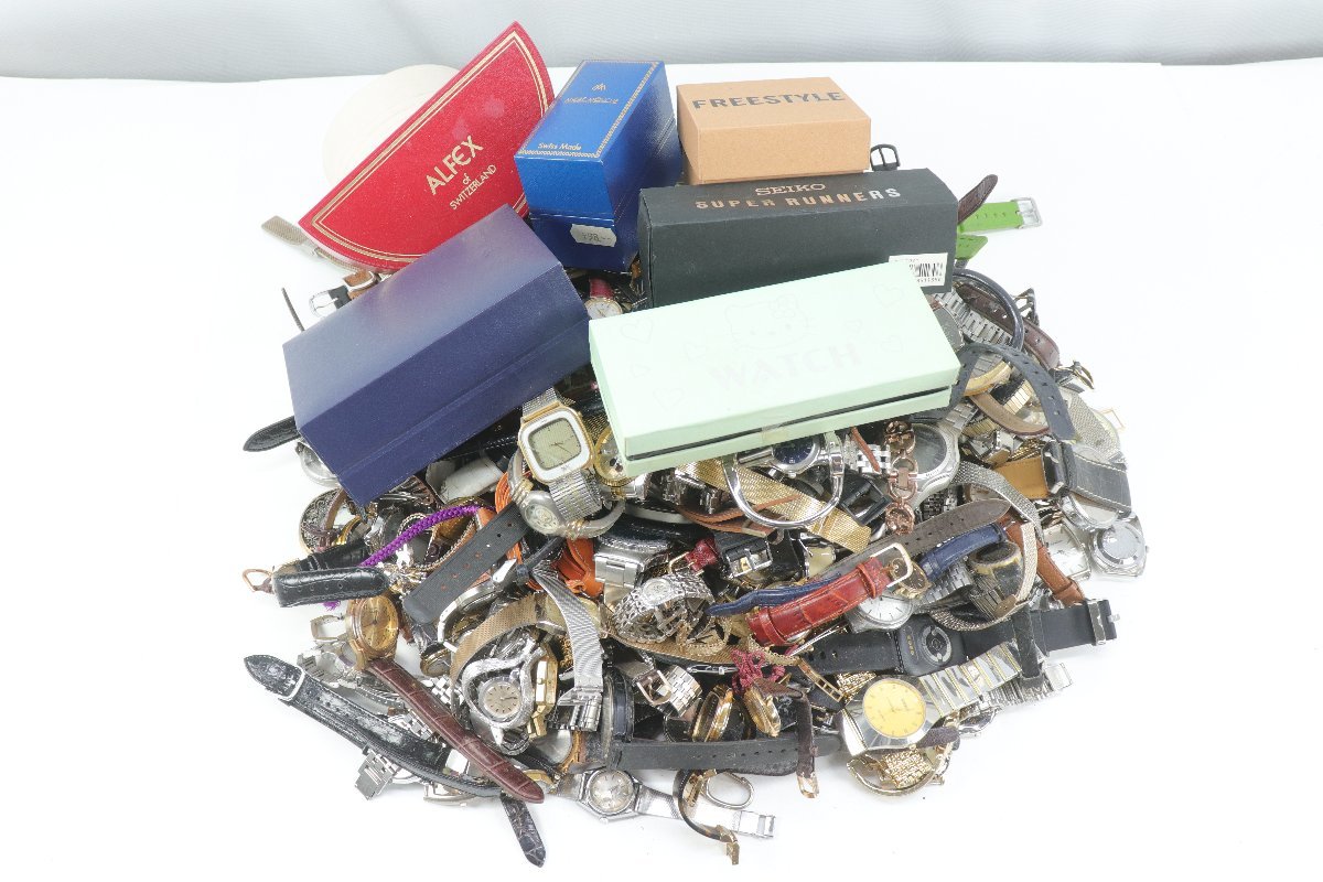 【250点以上】SEIKO セイコー CITIZEN シチズン CASIO カシオ 等 ブランド色々 腕時計 懐中時計 メンズ レディース 大量まとめ売り 6075-N