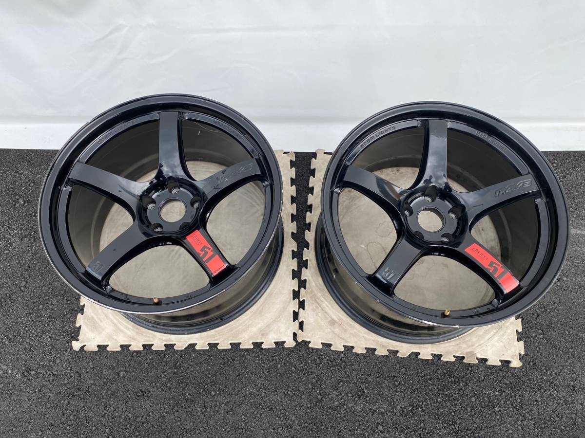 中古品・現状渡し 】RAYS Gram Lights 57CR ホイール 2本 セット (19 