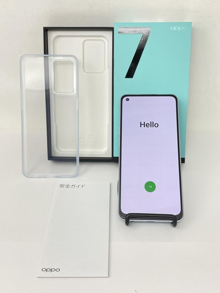 OPPO Reno 7a ドリームブルー OPPO - 美品 OPPO Reno 7A ドリーム