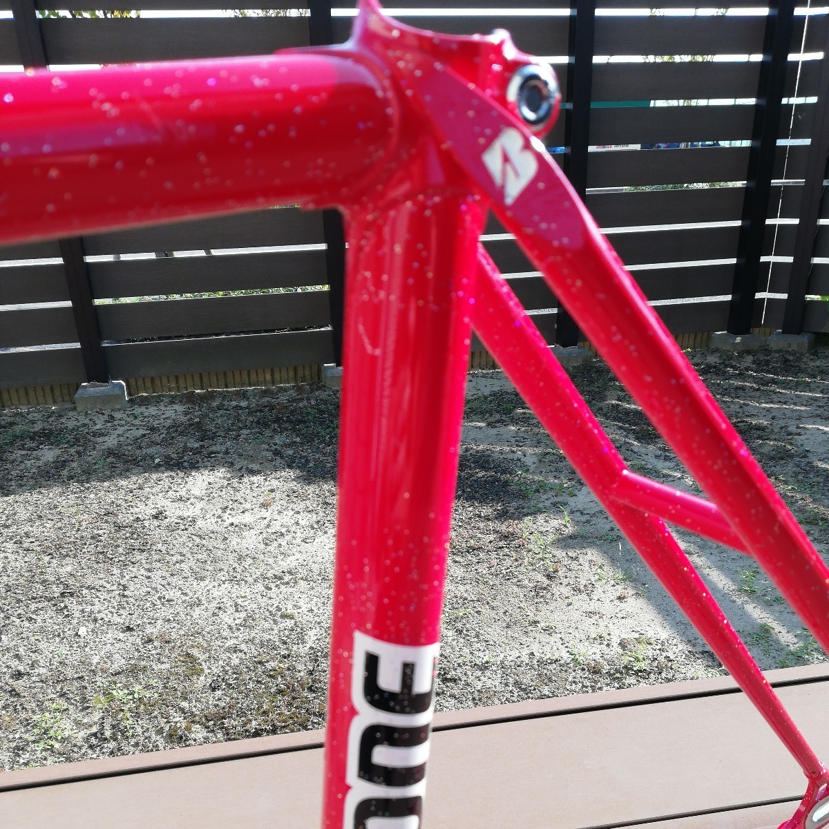 競輪 NJS ブリジストン ピストフレーム ANCHOR クロモリ トラック