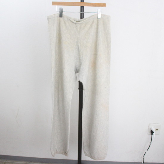 b431 80sビンテージ Champion スウェットパンツ■1980年代製 表記XLサイズ USA製 無地 シンプル チャンピオン アメカジ 古着 古着卸 90s