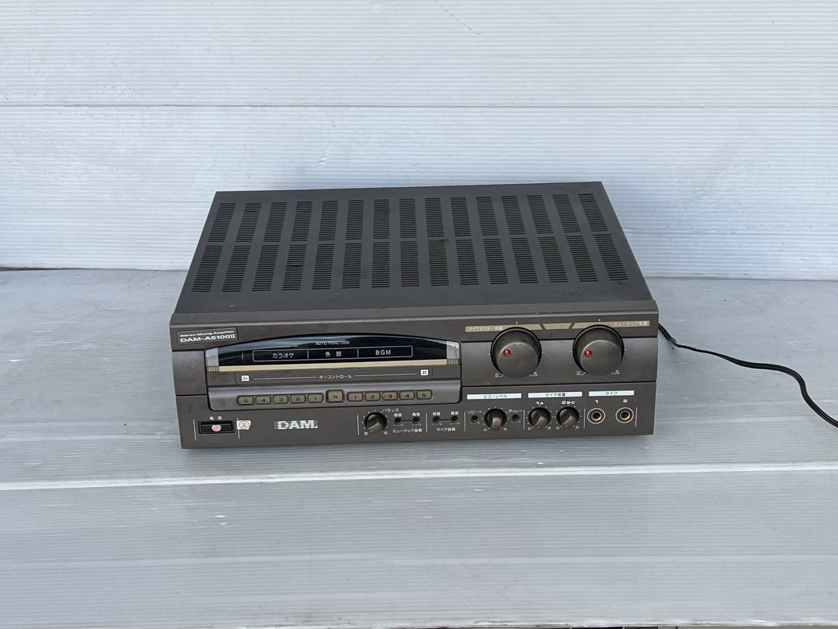 第一興商 ステレオミキシングアンプ カラオケ機器 DAM-A5100II DAM