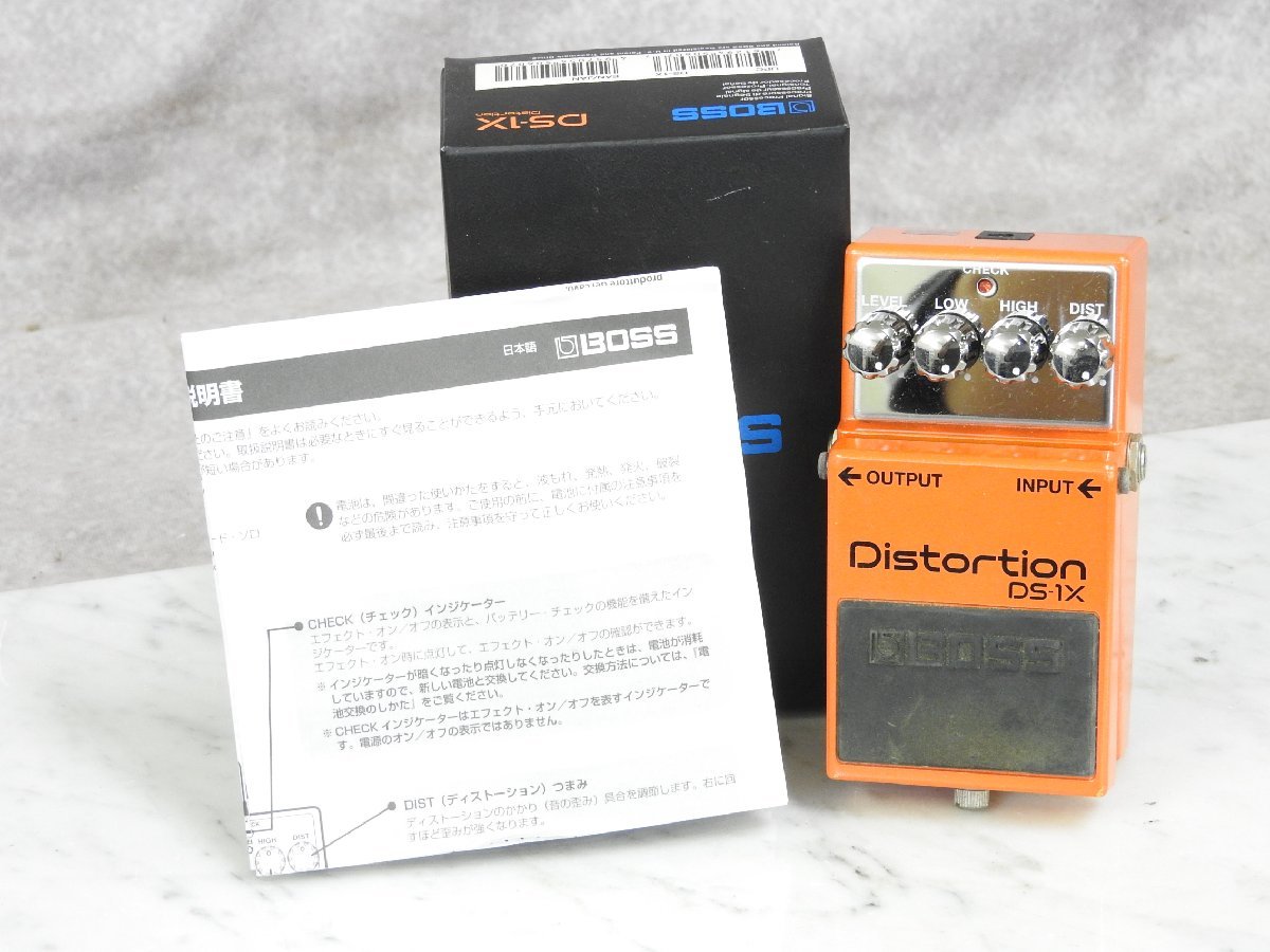 ☆BOSS ボス DS-1X ディストーション Distortion エフェクター 箱付き