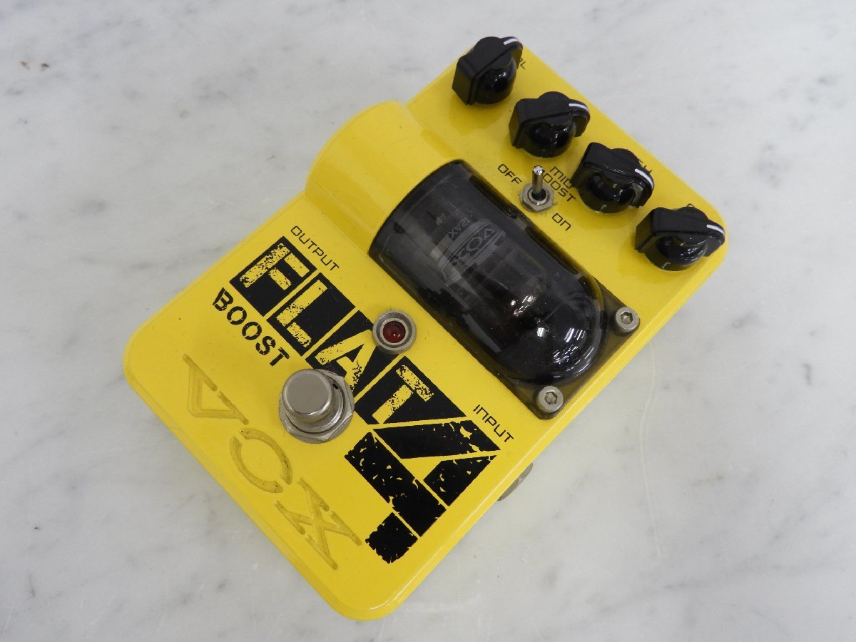 ☆ VOX FLAT4 BOOST TG1-FL4BT 真空管フルレンジブースター