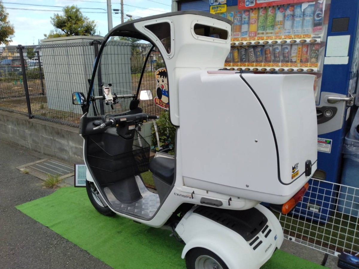 動画あり！70キロ超キーレス！ジャイロキャノピーRミニカー 