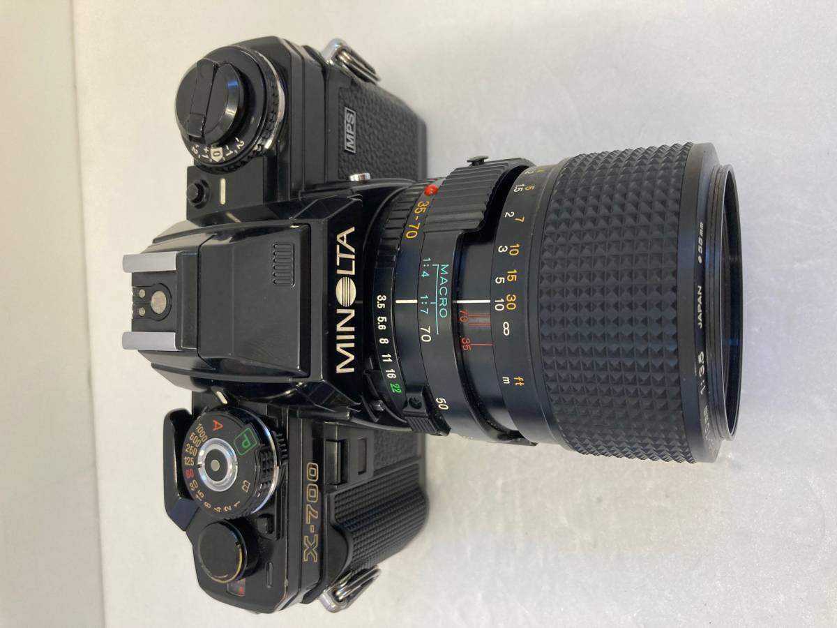 MINOLTA X-700 一眼レフカメラセットレンズ2本動作確認済