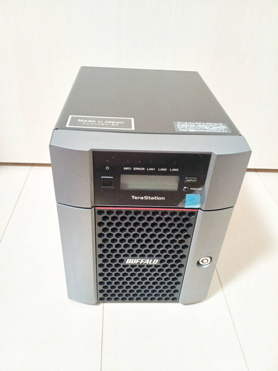 即決]Buffalo 法人向けNAS TS5410DN [10GbEイーサネット搭載] 動作確認