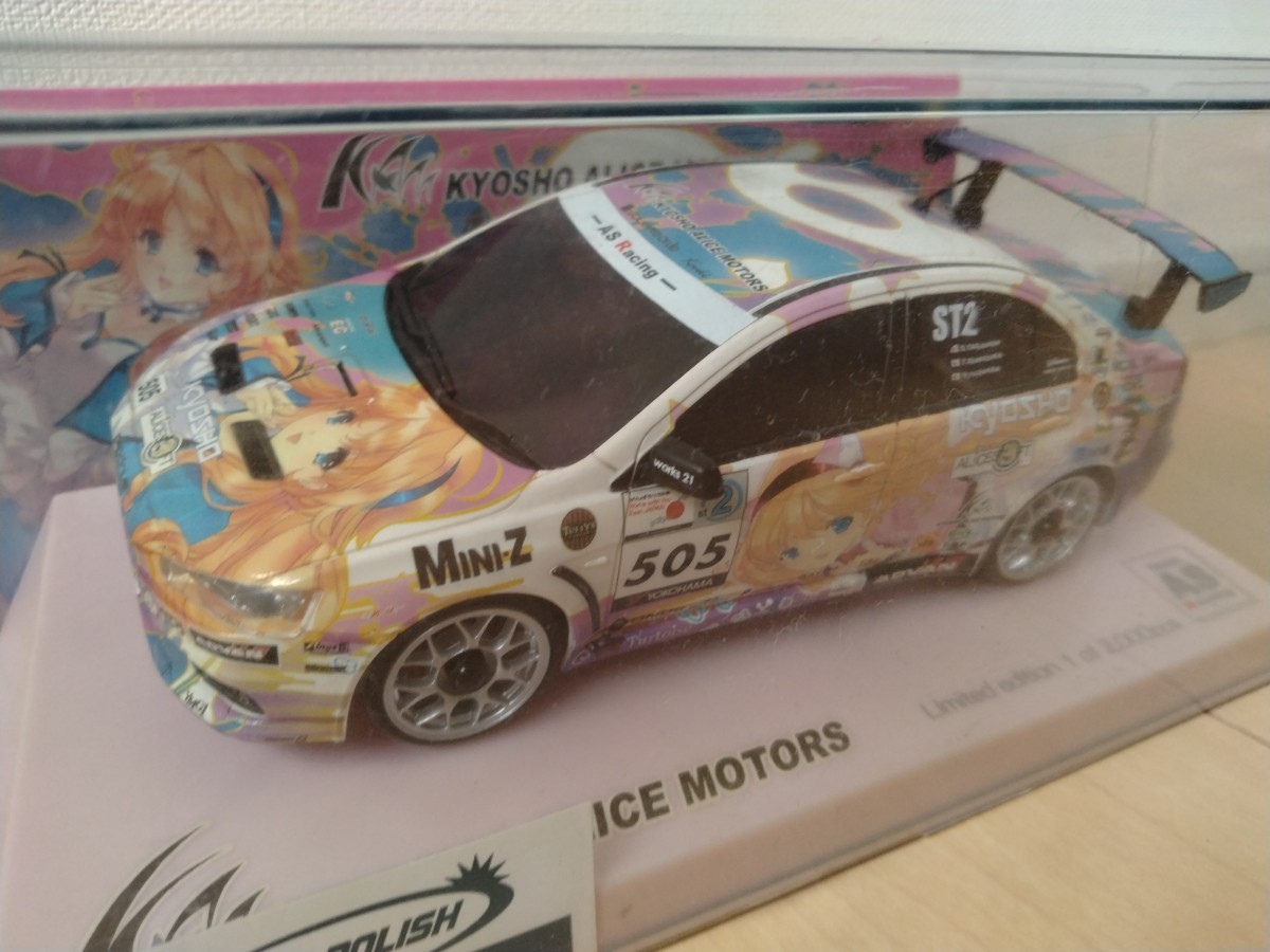 京商 ミニッツ アリスモータース ランサーエボリューションX 2011 MZP409A2 Mini-z 