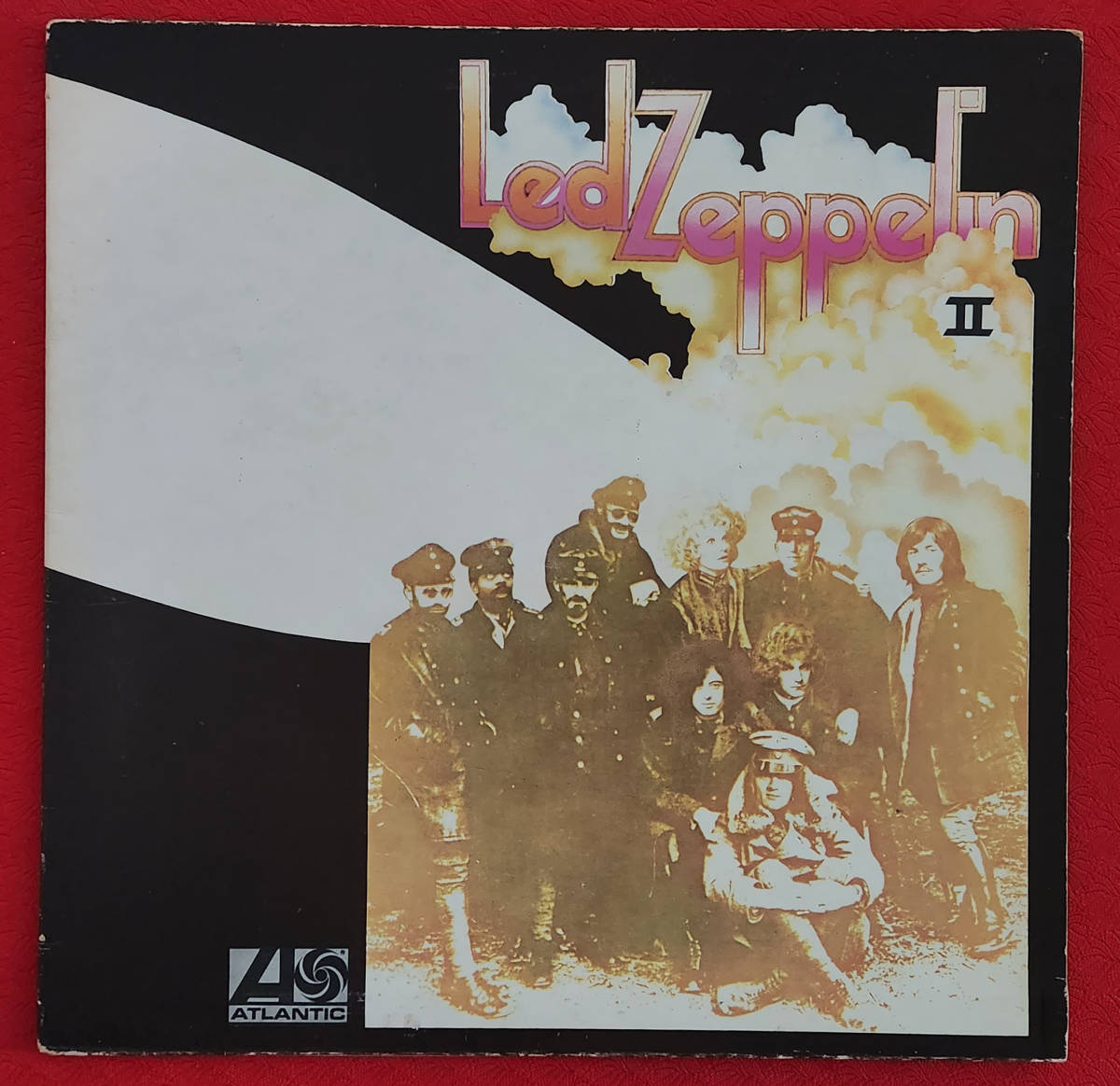 Original 初回 UK 極美! ATLANTIC ZEPPELIN 0 LED IV 最初 MAT The ⁄ Led 1