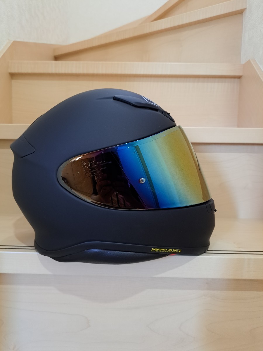 SHOEI z-7 マッドブラック 新品ブルーシールド搭載✨Lサイズ SHOEI Z-7