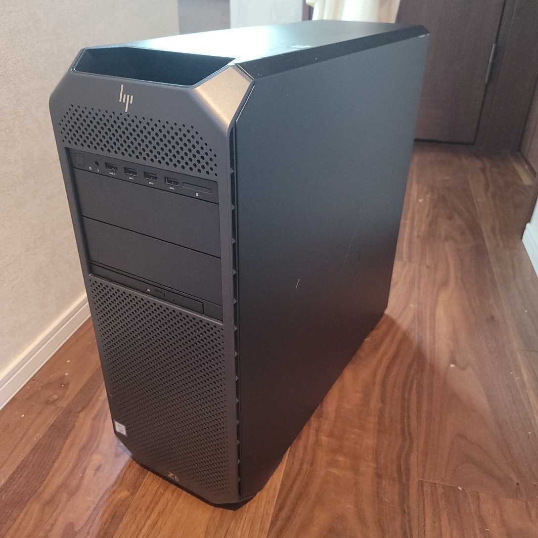 HP Z6 G4 2x 第2世代 XEON PLATINUM 26コア ×2 計52コア104スレッド