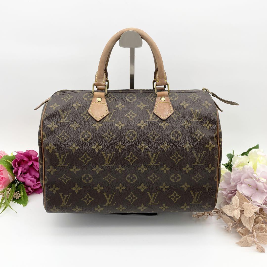 B304 1円 LOUIS VUITTON ルイヴィトン モノグラム スピーディ30 M41526 ボストンバッグ ハンドバッグ 鞄