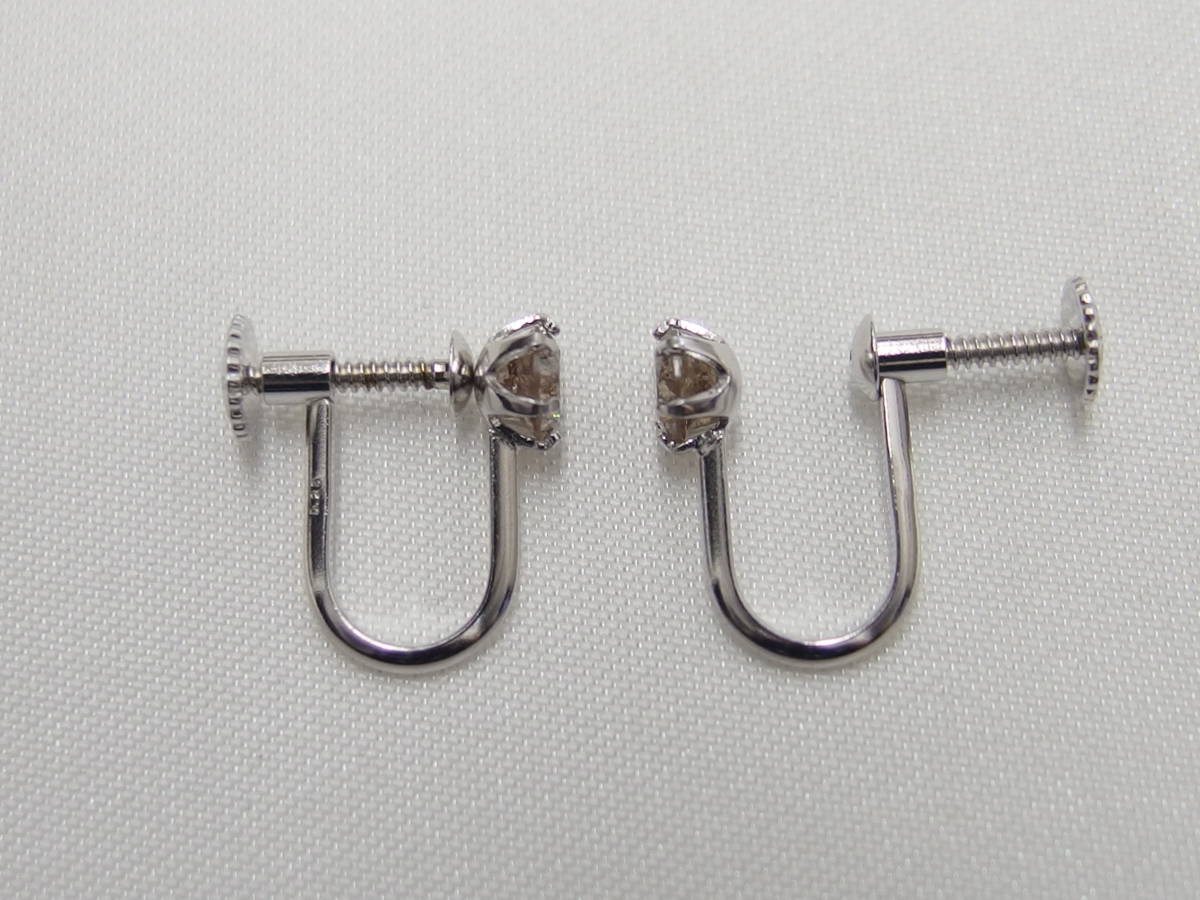 SV925 D0.25/0.25ct ダイヤモンドイヤリング /R4075 | 安い商品を通販 