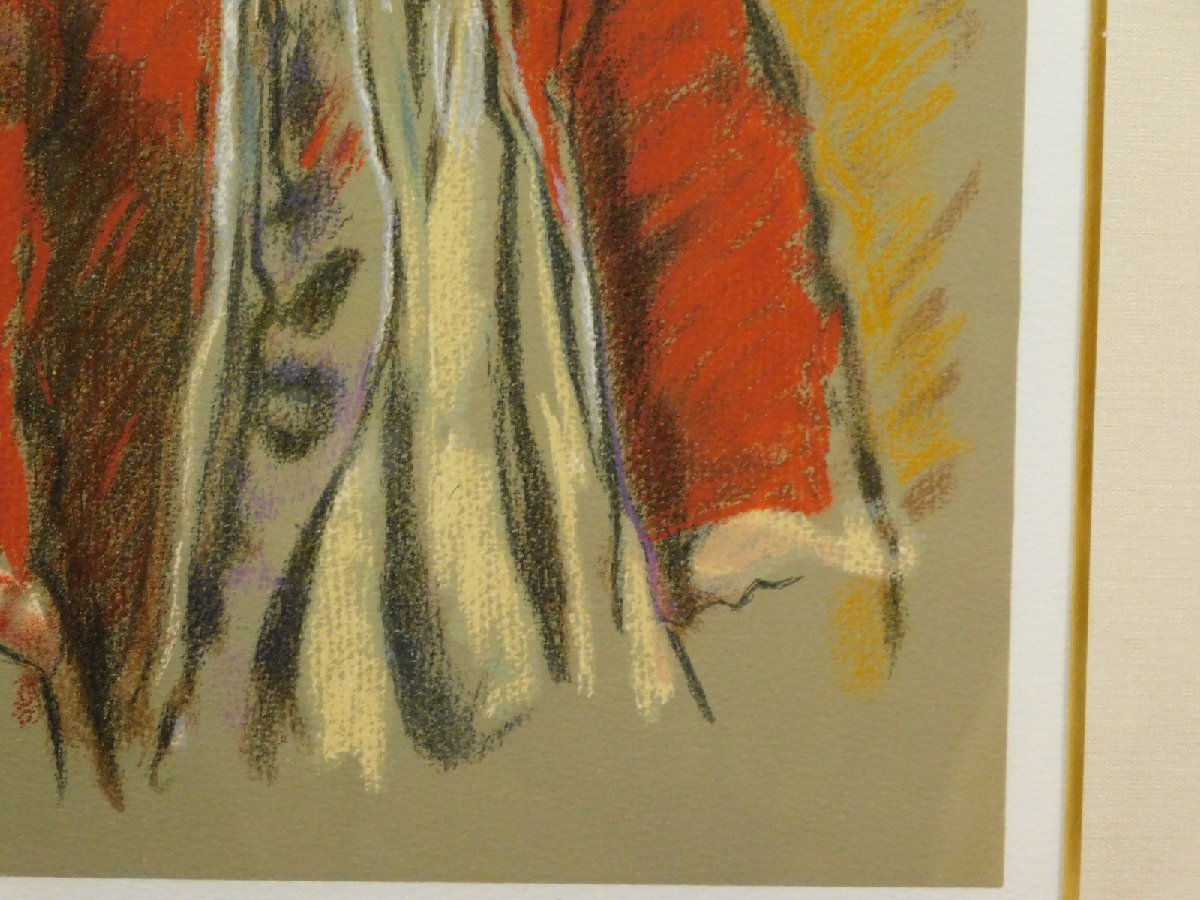田村孝之介 人形 静物画 リトグラフ 直筆サイン 額装 文化功労者 日本