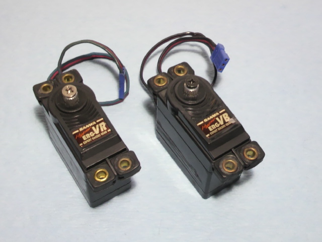 サンワ　アナログサーボ　ERG　VR　VB　動作OK　ジャンク品　京商　V-ONE　R RR RRR　R4　タミヤ　TG10　TGX　無限　MTX