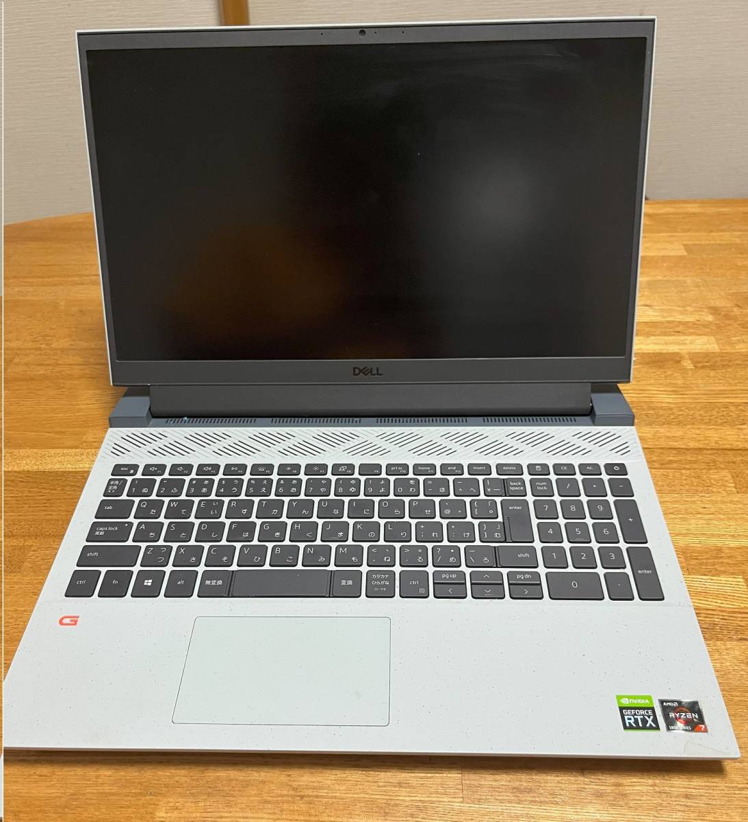 DELL G15 5515 Ryzen7 5800H メモリー32GB SSD512GB+1TB 15インチ 