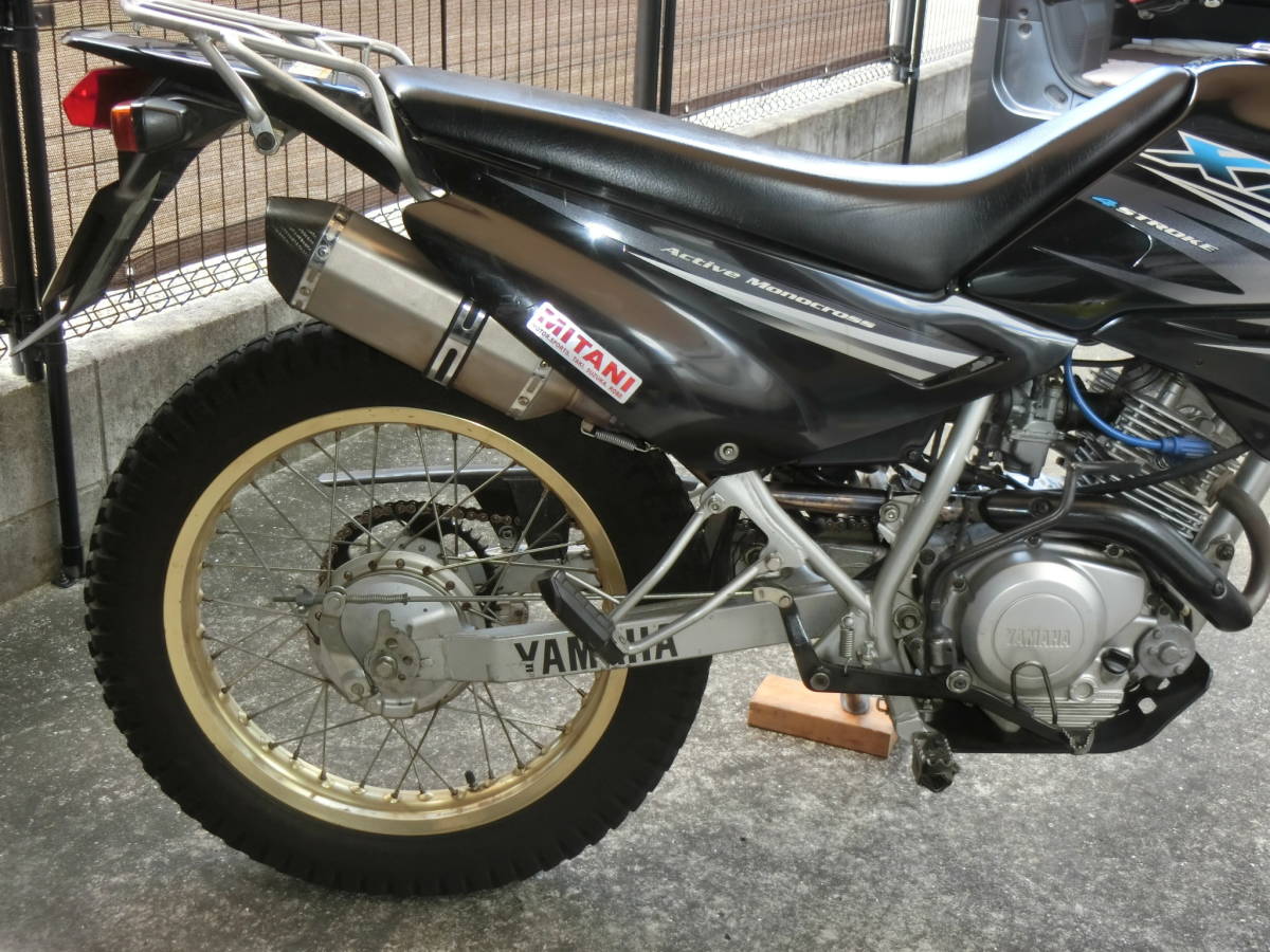 ヤマハ製（ブラジルヤマハ）XTZ125（138cc）ボアアップ、軽二輪登録 