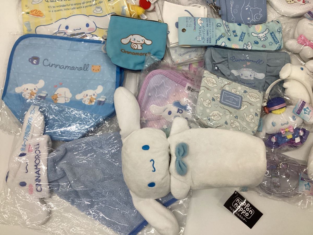 現状】Sanrio サンリオ キャラ分け シナモロール グッズ まとめ売り A