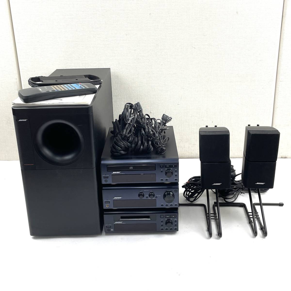 BOSE システムコンポ CDA-8/RA-8/MDA-8/ACOUSTIMASS 5 SERIES III 説明