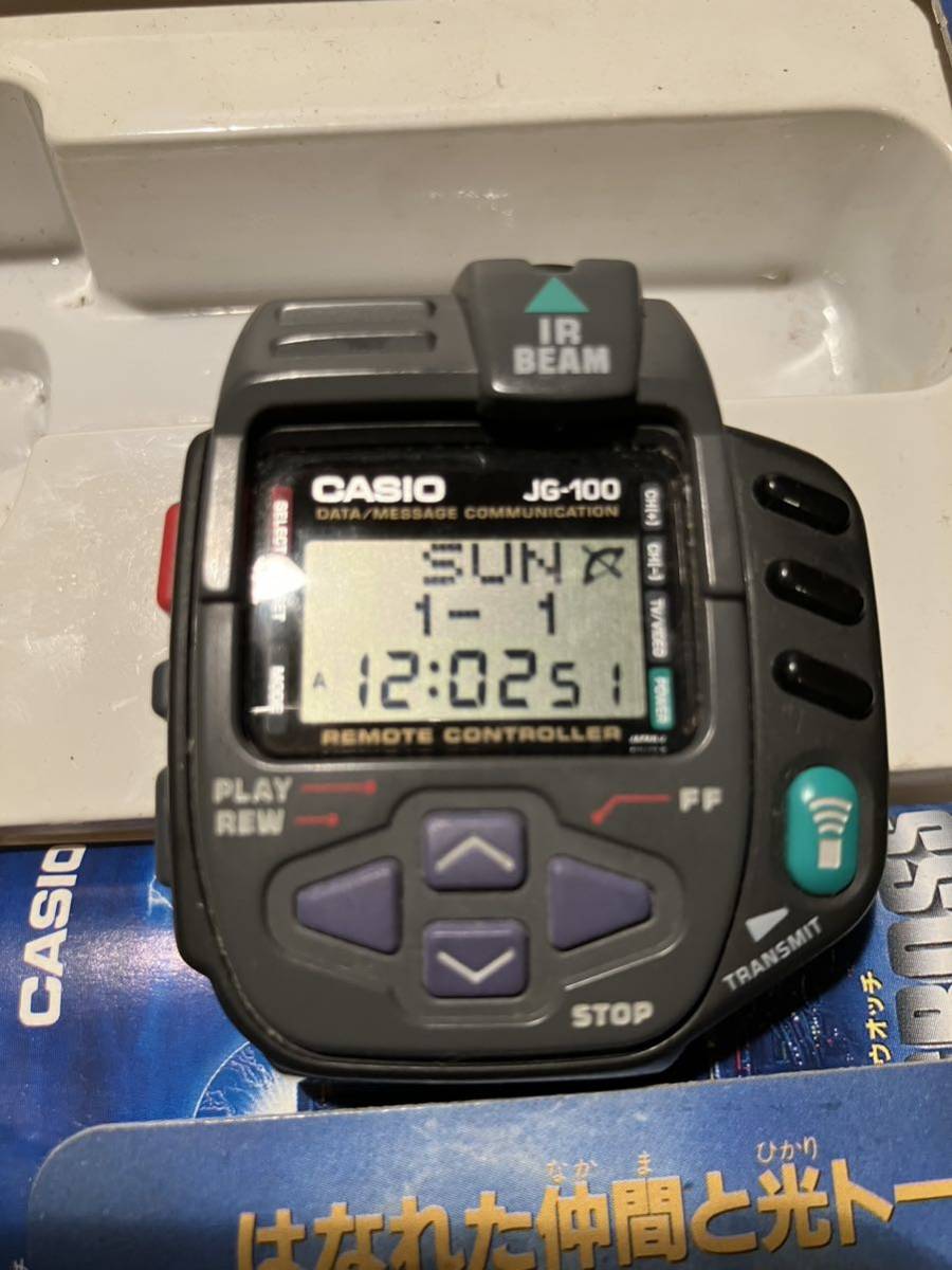 JG-100 CASIO カシオ サイバークロス CYBER CROSS 箱あり取説あり